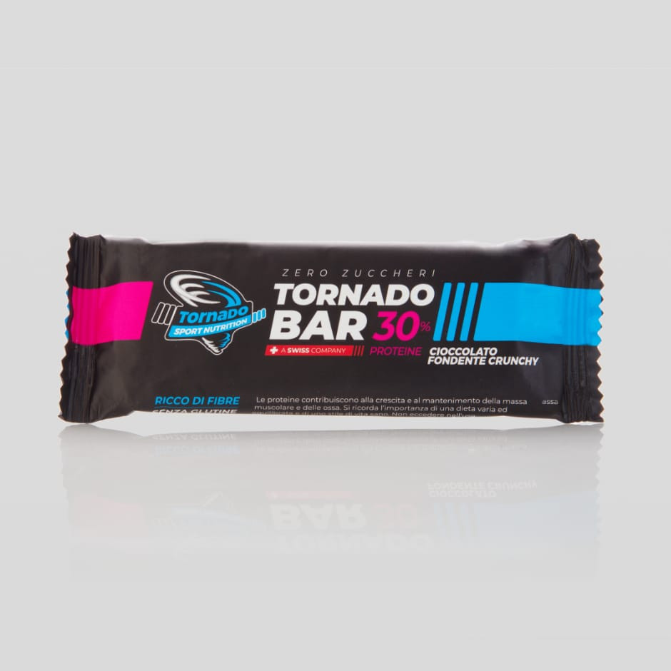 Tornado PROTEIC BAR 30% Cioccolato Fondente - Barretta 30 g.  