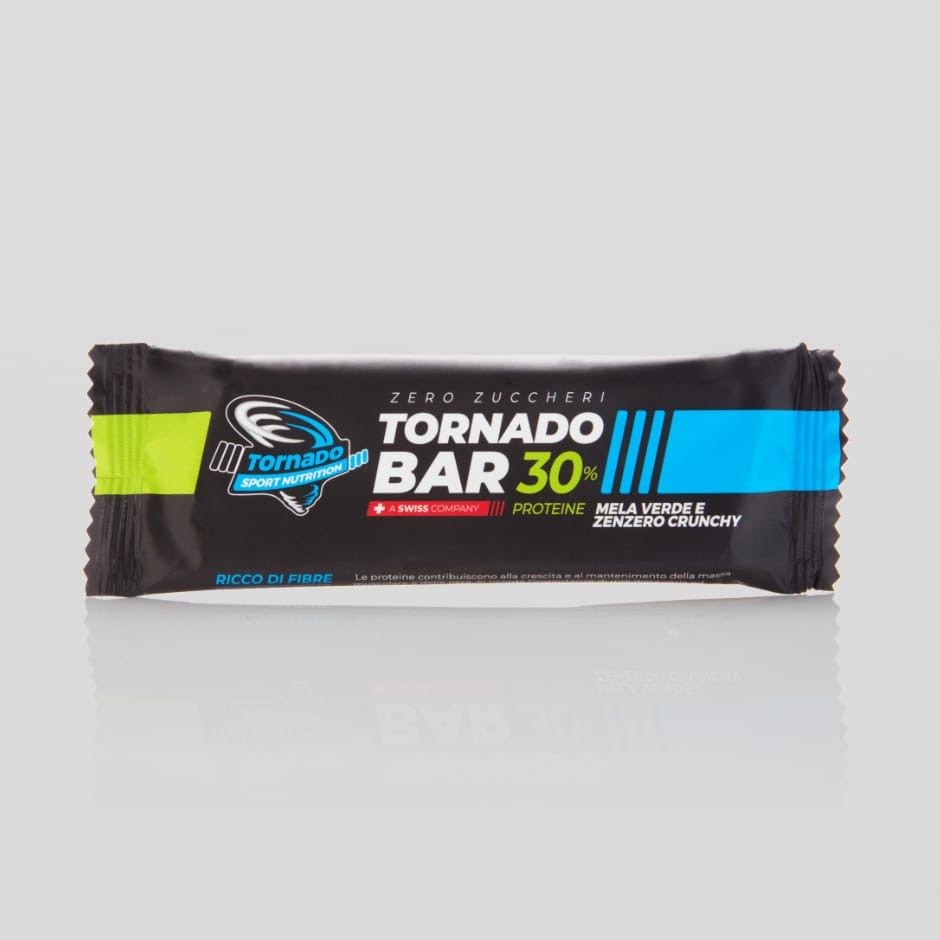 Tornado PROTEIC BAR 30% Mela Verde e Zenzero - Barretta 30 g.  