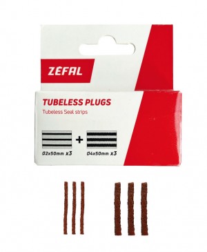 Tubeless Plugs Zfal - 6 plugs su cartoncino