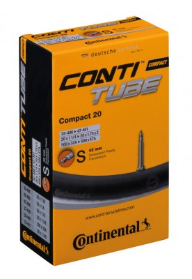 Tubo Conti Compact 20 - 20x1 1/4-1.75" x 2 32/47-406/451 VP 42mm