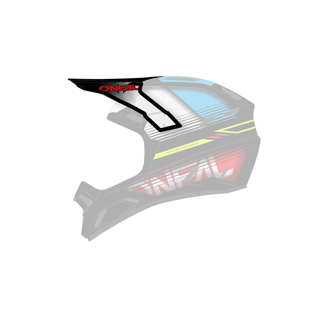 Visiera ricambio Casco MTB O'Neal BACKFLIP Eclipse UNICA MULTI