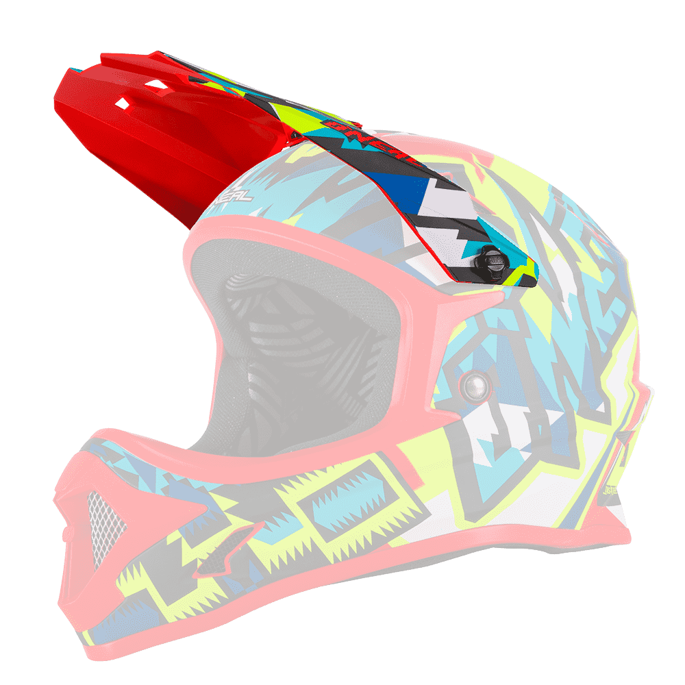 Visiera ricambio Casco MTB O'Neal BACKFLIP Muerta UNICA MULTI