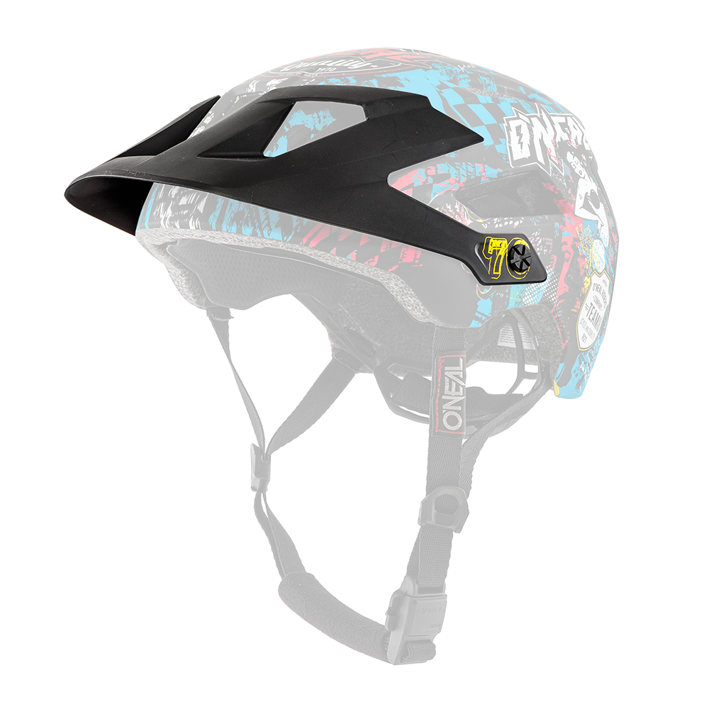 Visiera ricambio Casco MTB O'Neal DEFENDER 2.0 Wild UNICA MULTI