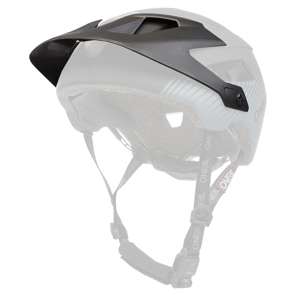 Visiera ricambio Casco MTB O'Neal DEFENDER V.22 Grill UNICA BLACK/GRAY