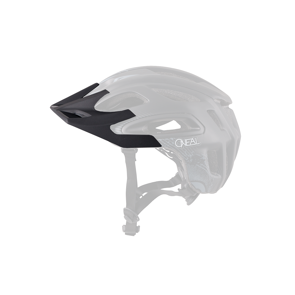 Visiera ricambio Casco MTB O'Neal ORBITER Fidlock UNICA BLACK