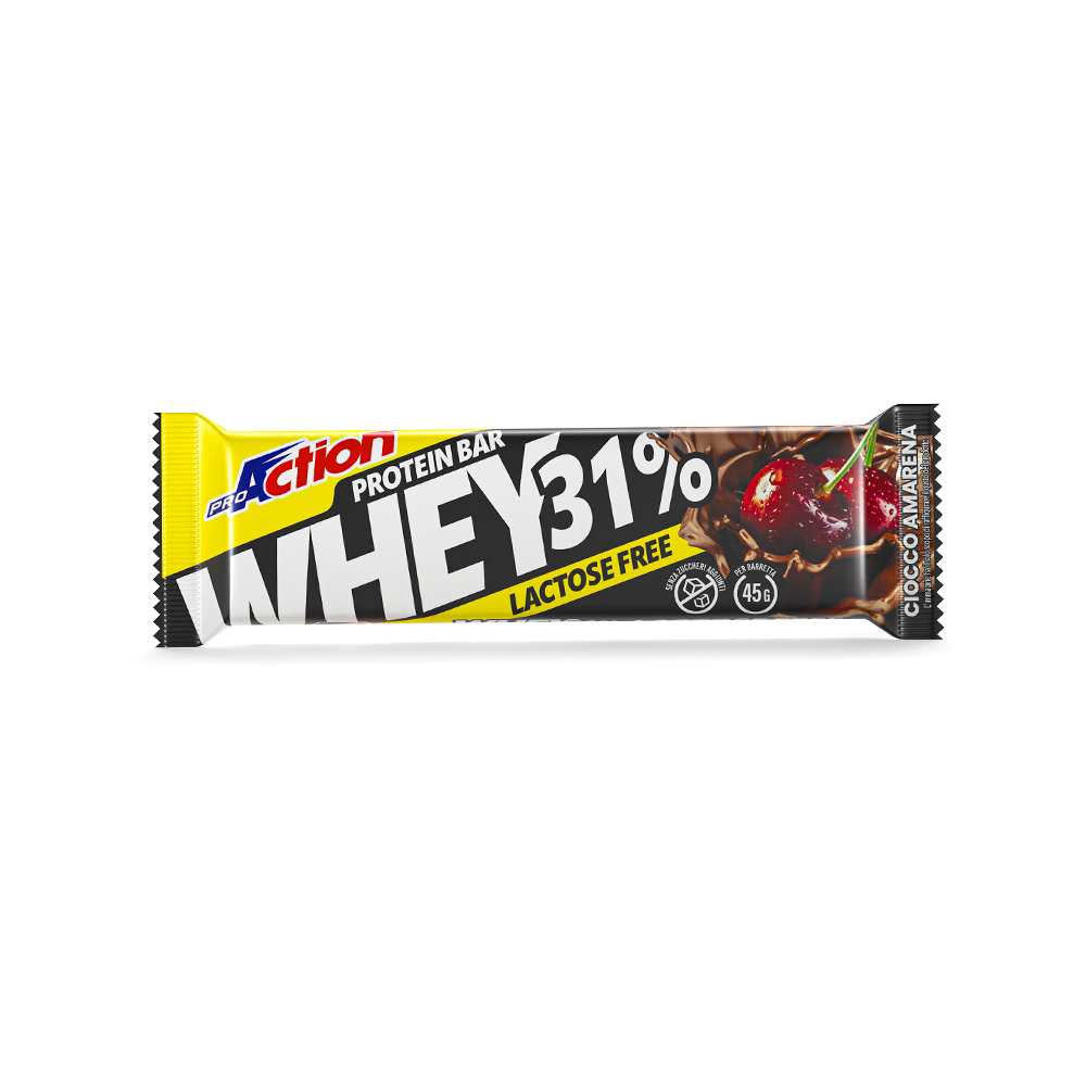 WHEY BAR 30% Ciocco Amarena - Barretta 45 gr.  