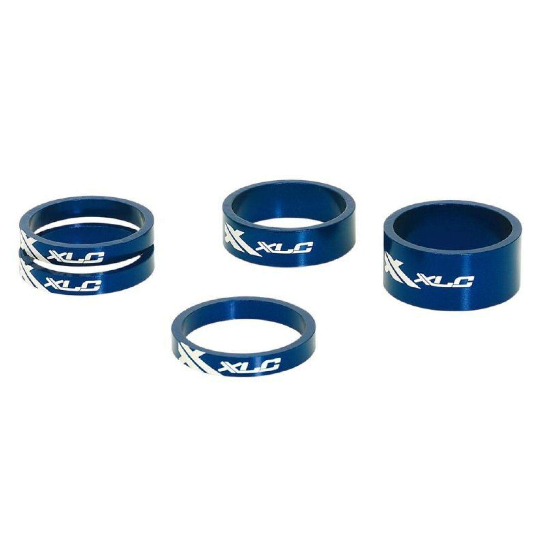 XLC Set Distanziali Serie Sterzo 11/8 BLU  