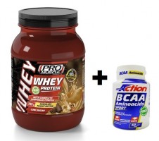 Promo Bundle WHEY PROTEIN Choco Peanut Butter 725 gr. + BCAA 60cpr.